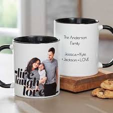 Graphic Overlay Personalized Photo Coffee Mug Black In 2020 Mugs Coffee Mugs Personalized Coffee Mugs