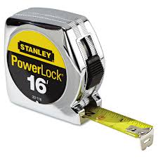 1 in see full product details orders over $75 ship free. Powerlock Tape Rule By Stanley Tools Bos33116 Ontimesupplies Com