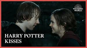 Harry potter and the deathly hallows dvd behind the scenes the kiss ron weasley hermione granger emma watson rupert grint. The Best And Worst Harry Potter Kisses Wizarding World Youtube