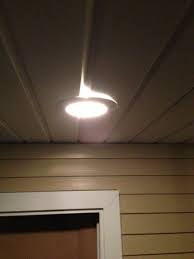 Exterior Soffit Recessed Lighting Insulation Diy Home Improvement Forum