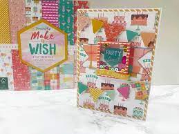 Remove your cards (make sure they're in the order you wanted them). Make A Wish Shaker Frame And Bunting Card Making Frame Make A Wish
