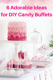 Fill up popcorn treat boxes, jars, and buckets with your favorite black candies. Six Adorable Ideas For Diy Candy Buffets Plus Helpful Tips An Alli Event