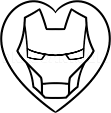 Learn how to draw ironman in this simple step by step narrated video tutorial. How To Draw An Iron Man Heart Step By Step Drawing Guide By Dawn Dragoart Com