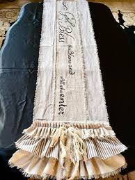 Custom Farmhouse Table Runner Or Dresser Runnermulti Etsy Shabby Chic Dining Room Country Farmhouse Table Farmhouse Table Runners