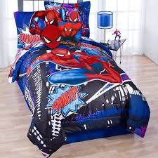 Diy Super Hero Kids Bedroom Comforter Sets Bed Spiderman Bed