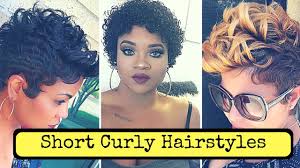Wash it in the morning, then run your fingers. Short Curly Hairstyles For Black Women With Natural Hair Youtube