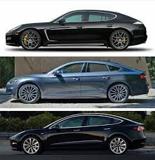 Tesla Model 3 Vs Porsche And Audi Tesla Model Tesla Motors Tesla Model S
