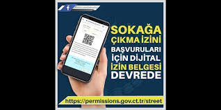 Sokağa çıkma yasağında izin almak isteyenler için ahaber.com.tr üzerinden tüm detaylara ulaşabilir. Sokaga Cikma Izini Basvurulari Icin Dijital Izin Belgesi Devrede