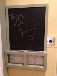 Ikea Luns Chalkboard Board Painted And Papered Painted Boards Chalkboard Quote Art Happy Fall