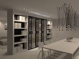 Meuble separation salon ont beaucoup de photos liés un autre. A Wine Cabinet As Separation Between Dining Living Room The Degre 12 Blog