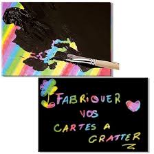 Cartes A Gratter Maison Carte A Gratter Activite Enfant Activite Manuelle Enfant
