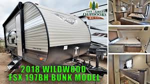 Check spelling or type a new query. 2018 Forest River Wildwood Fsx 197bh Bunk Model Travel Trailer Rv Colorado Youtube