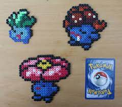 Pokemon Mini Bead Sprites Oddish Gloom Vileplume By Strepie93 D75cgrr Jpg 600 528 Bead Sprite Hama Beads Pokemon Pokemon