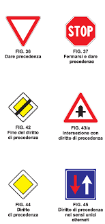 Presegnala un intersezione nella quale il conducente ha la precedenza sui veicoli provenienti dalle strade subordinate. Segnaletica Stradale Tecse S R L