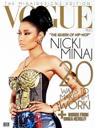 Nicki Follow Me On Twitter Nicki Minaj Wonder Woman Vogue Magazine