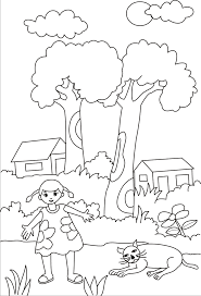 50 gambar mewarnai yang seru dan menarik untuk anak anak 31 05 2020 banyak guru yang sering bingung untuk mencari bahan mewarnai gambar karena tak tersedia di situs situs besar untuk guru paud tk atau sd yang. Contoh Gambar Gambar Sketsa Mewarnai Anak Sd Kataucap