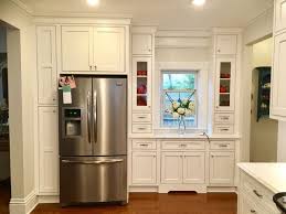 Showplace Cabinetry White Paint With Pewter Glaze Concord Inset Door Style With Five Piece Drawer He Kitchen Flooring Kitchen Projects Kitchen And Bath Design
