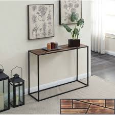 Union Rustic Bolander Geo Console Table Wayfair In 2020 Modern Console Tables Furniture Console Table