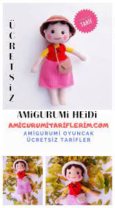 amigurumi heidi yapimi ucretsiz tarif amigurumi tariflerim 2021 crochet disney amigurumi amigurumi oyuncak bebek