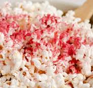 Sweet & Salty Strawberry Popcorn - The Darling Apron