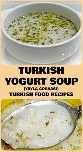 Turkish Yogurt Soup Yayla Corbasi Recipe Turkish Recipes Turkish Soup Recipe Turkish Yogurt