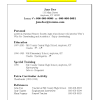 In your resume, list the relevant activity and include a brief description. 3