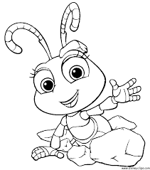 This pack is loaded with 10 insect activity pages and coloring sheets to keep your little entomologists busy and having fun too. A Bugs Life Coloring Pages Coloring Home