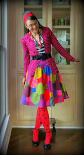 Pin By Cassie On My Blog Crazy Dresses Tacky Day Wacky Tacky Day
