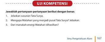 Kunci Jawaban Buku Ipa Kelas 7 Semester 2 Hal 167 168 Uji Kompetensi Solusi Tepat Cari Les Privat