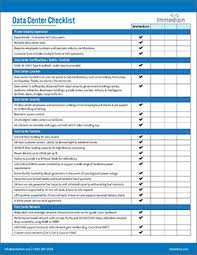 With this evaluation guide from ca technologies, you can build a list of requirements for your . Data Center Site Selection Checklist