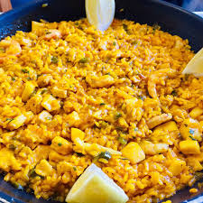 Paella Recetas De Thermomix Mariscos Pescados Y Mariscos