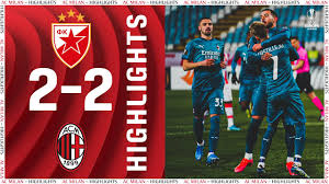 Milan or simply milan, is a professional football club in milan, italy, founded in 1899. Highlights Crvena Zvezda 2 2 Ac Milan Europa League Round Of 32 First Leg Youtube