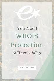 Why You Need Whois Protection Protect Yourself And Hide Your Personal Information From The Public Domain Regist Protection Things To Sell Website Development