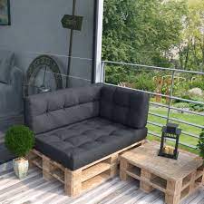 Palettenkissen Palettenpolster Palettenmobel Sitzkissen Ruckenkissen Sitzauflage Ebay Pallet Cushions Pallet Furniture Designs Pallet Sofa