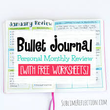 Our research has helped over 200 million users find the best products. Personal Monthly Review In Your Bullet Journal Sublime Reflection