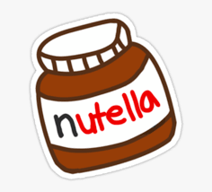 The new sticker is a transparent png, transformed from text to image, that can be downloaded onto any device for quick use. Transparent Nutella Logo Png Cute Stickers Png Png Download Transparent Png Image Pngitem
