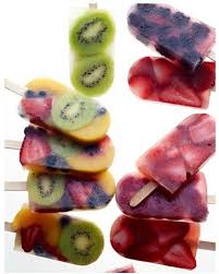 Healthy Fruit Orange Blossom Water Popsicles These Look Too Pretty To Eat Fresh Fruit Recipes Fruit Recipes Food