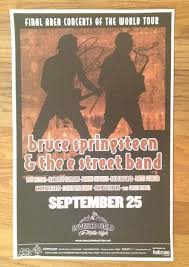 Peformers include bruce springsteen & the e street band. Bruce Springsteen The E Street Band 2003 Original Concert Promo Poster At Invesco Field In Denver Co Music Movie Posters Art Collectibles Delage Com Br