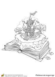 page 20 sur 24 hugolescargot com coloriage chateau moyen age livres de jour la terre imprimables
