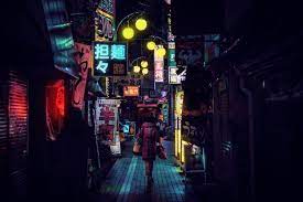 夜路走多了總會遇到美 liam wong 的霓色東京 nochnaya zhizn kiberpank fotoproekty