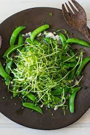 Nyt Cooking In This Unusual Summer Salad Funky Creamy Camembert And Crisp Juicy Sugar Snap Peas Unit Sugar Snap Peas Salad Recipe Pea Salad Recipes Recipes