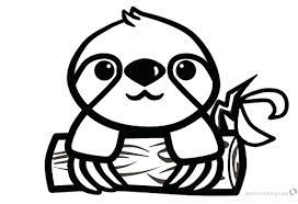 Use this lesson in your classroom, homeschooling curriculum or just as a fun kids activity that you as a parent can do with your child. Cute Sloth Coloring Pages Coloring Home