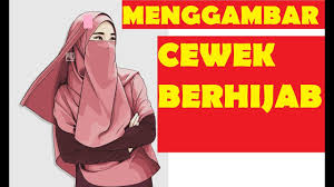 Foto cewek2 cantik lucu berhijab kartun gambar viral hd. Tutorial Cara Gambar Kartun Cewek2 Cantik Lucu Berhijab Cara Menggambar Merapizone Youtube