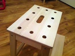 Transformation D Un Marchepied Bekvam De Chez Ikea En Mini Etabli Transportable De Type Table Multifonction Festool Mft Pra Ikea Idees D Etabli Bricolage Bois