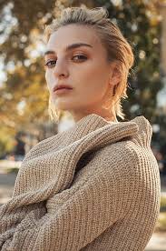 Rose Smith Poses in Fall Looks for Marie Claire Hungary