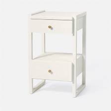 It has amazing night show. Carri Faux Shagreen Nightstands Mecox Gardens