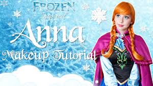 anna frozen makeup tutorial you