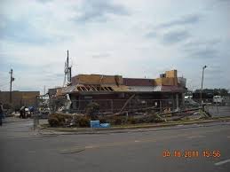 It was the largest outbreak of tornadoes ever recorded; Tuscaloosa Alabama The Mcdonalds On 15th Street Next To Taco Casa Damaged By The Ef4 Tornado The Building Was Demolished Tuscaloosa Alabama Tornado Street