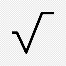 In mathematics, a square root of a number x is a number y such that {{{1}}}; Ilustracion De Longitud De Onda Funcion De Simbolo De Raiz Cuadrada Iconos De Computadora Simbolo Diverso Angulo Texto Png Pngwing