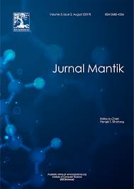 Contoh jurnal skripsi akuntansi dan perpajakan. Jurnal Mantik Jurnal Mantik